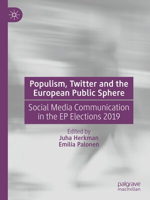 cover image of Populism, Twitter and the European Public Sphere